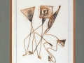 Frottage  N° 4517 38.5x29 cm 1973 A propos de Festin