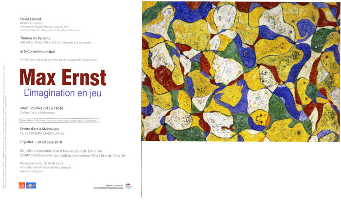 Max Ernst Cannes 2018