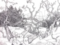 Georges-Ribemont-Dessaignes-N°2639-dessin-encre-de-Chine-38x46-cm-signe-non-date